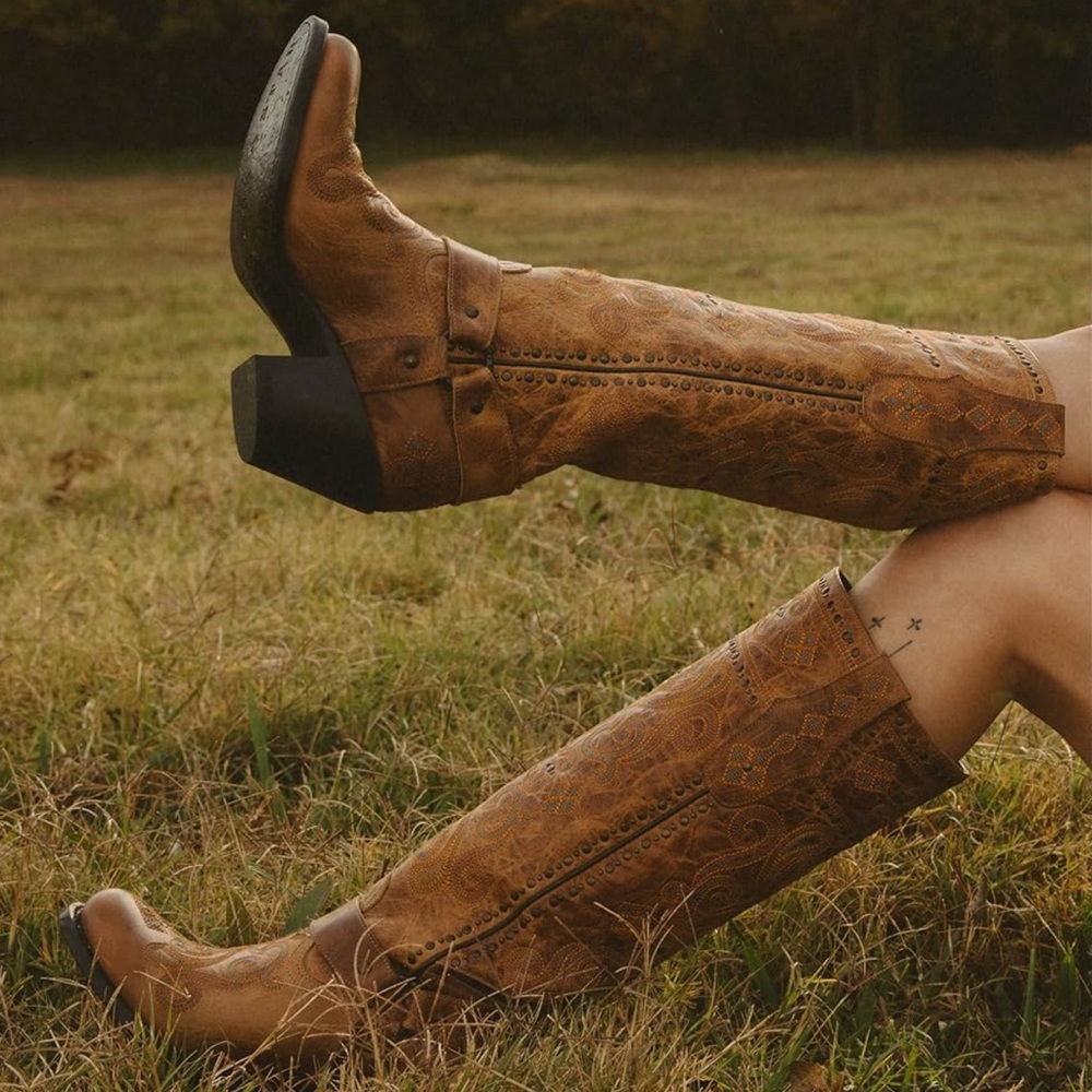 Blackstar Handcrafted Wimberly Boots -Size 7.5